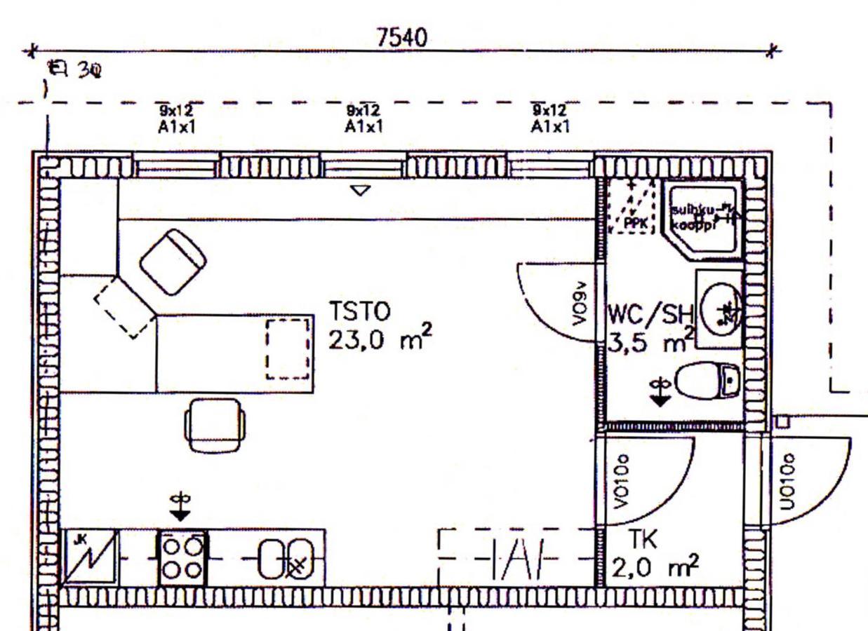 Appartement Vaajalahden Yksioe à Kuopio Extérieur photo